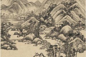 仿古山水册二-2