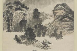 山水立轴