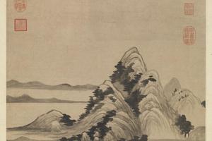 夏山欲雨图