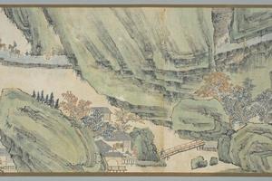 秋山行旅图