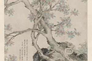 黄菊丹桂图