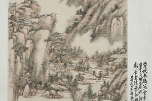 仿黄公望山水图