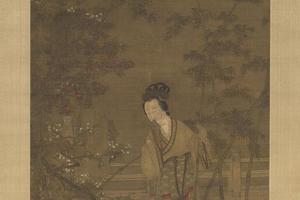 修竹美人图