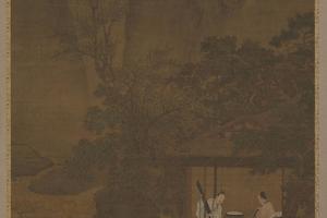 摔琴谢知音图