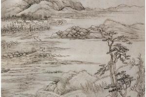 仿古山水册