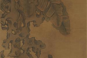 仿唐人蕉荫赏古图