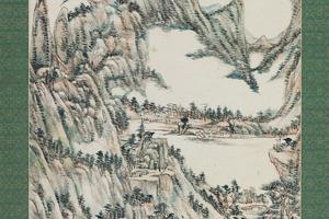 仿黄公望山水图