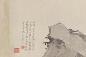 松梅图卷