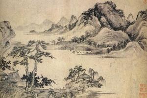 溪山风雨图