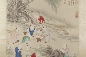 儿童斗草图