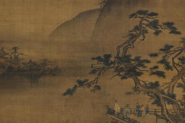 楼阁山水图
