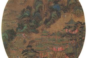 山殿赏春图 