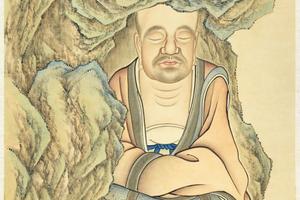 十六罗汉像第三拔纳拔西尊者
