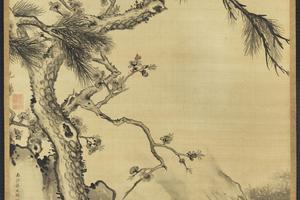 岁寒三友轴