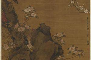 花鸟轴