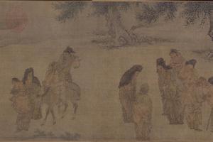 农村嫁女图