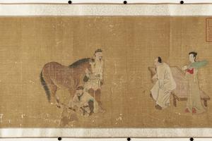 相马图卷(水精宫道人仿韩干)