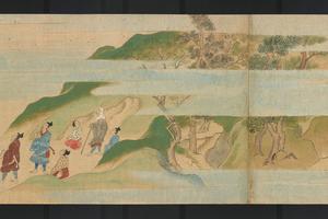 室町时期 枧峰寺图卷
