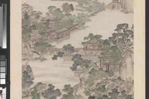 登瀛洲图轴
