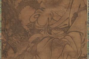 罗汉图立轴