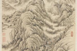 云山图轴