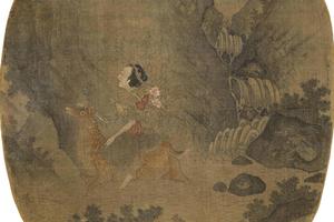 毛女图