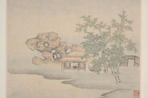 山水册页