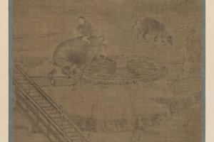 龙骨车图