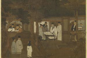 洛阳耆英会图轴