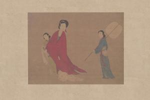 招涼仕女图