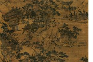 春山游骑图