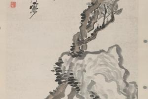 花卉图立轴