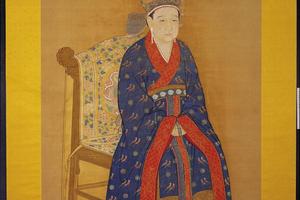 宋宁宗后坐像