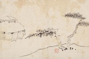 山水册页