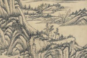 夏山林馆图