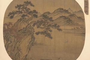 孤鹤横江图
