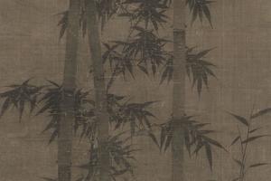 竹石图
