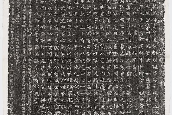 哈佛大学图书馆藏历代石刻墓志拓片-拓片206.东魏元融妃卢贵兰墓志铭.哈佛大学图书馆藏