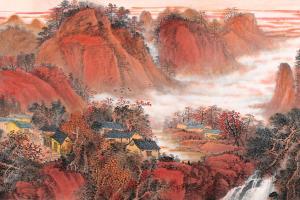 红色江山万年长图