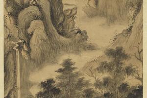 秋山图轴