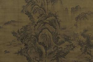 重岭春色图