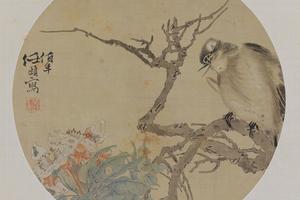 春禽四屏