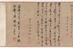 仿李唐百牛图卷