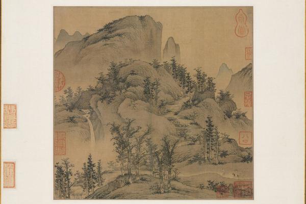 秋山行旅图