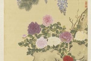 花卉轴