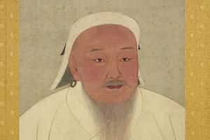 元太祖成吉思汗像