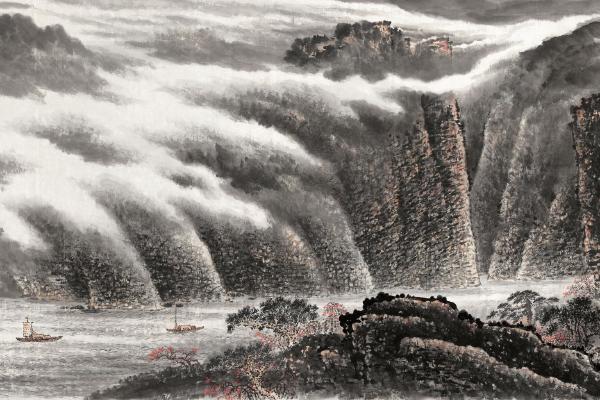 云雾罩峡山