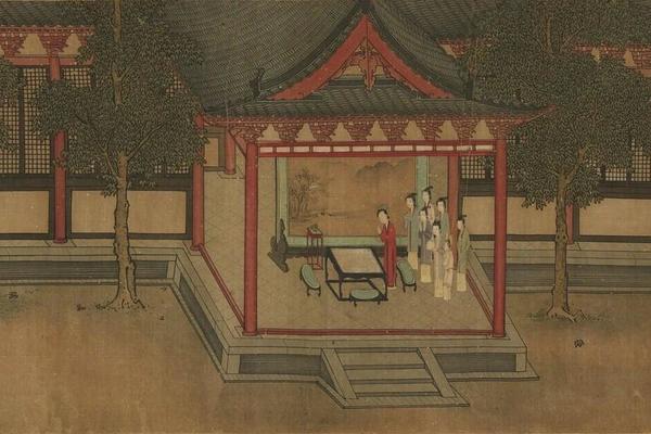 七夕乞巧图