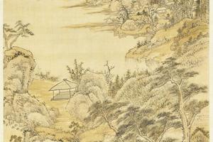 春山出云轴