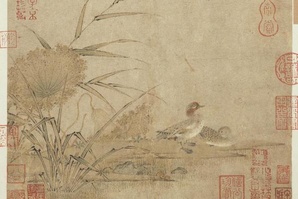 秋浦双鸳图